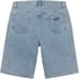 Supreme Baggy Denim Short - Washed Blue (front)