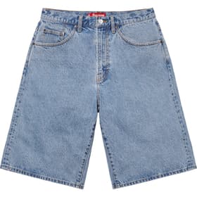 Supreme Baggy Denim Short Washed Indigo