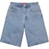 Supreme Baggy Denim Short - Washed Indigo (front)