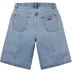 Supreme Baggy Denim Short - Washed Indigo (front)