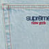 Supreme Baggy Denim Short - Washed Indigo (front)