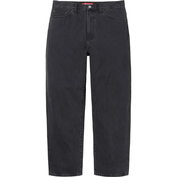 Supreme Baggy Jean - Black (front)