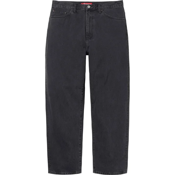 Supreme Baggy Jean - Black (front)