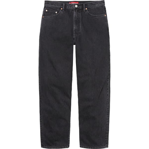 Supreme Baggy Jean - Black (front)