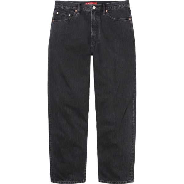 Supreme Baggy Jean - Black (front)