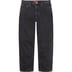 Supreme Baggy Jean - Black (front)