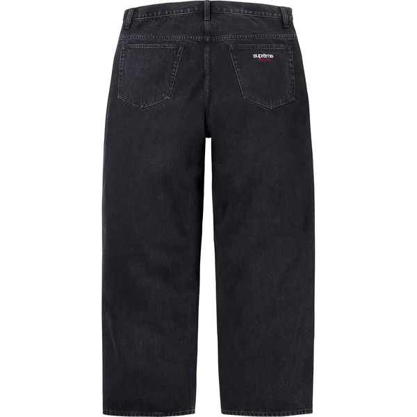 Supreme Baggy Jean - Black (front)
