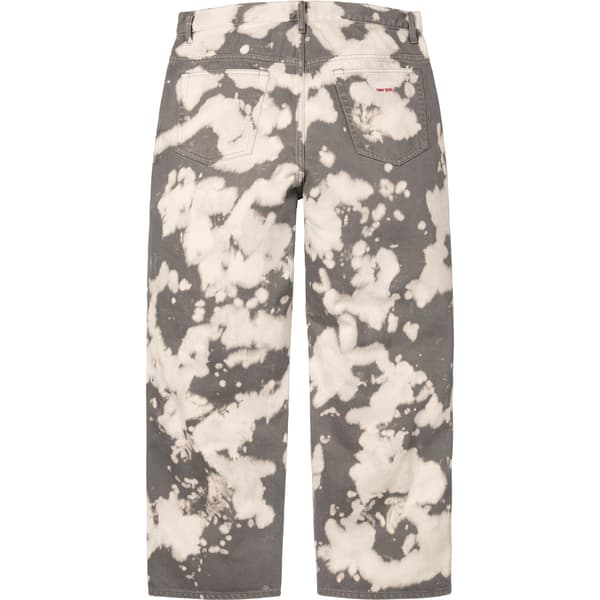 Supreme Baggy Jean - Bleached (front)