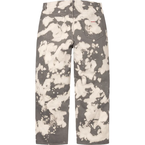 Supreme Baggy Jean - Bleached (front)