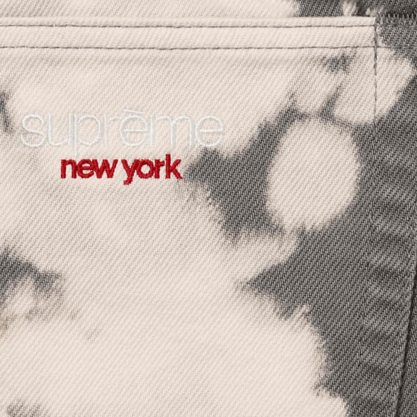 Supreme Baggy Jean - Bleached (front)