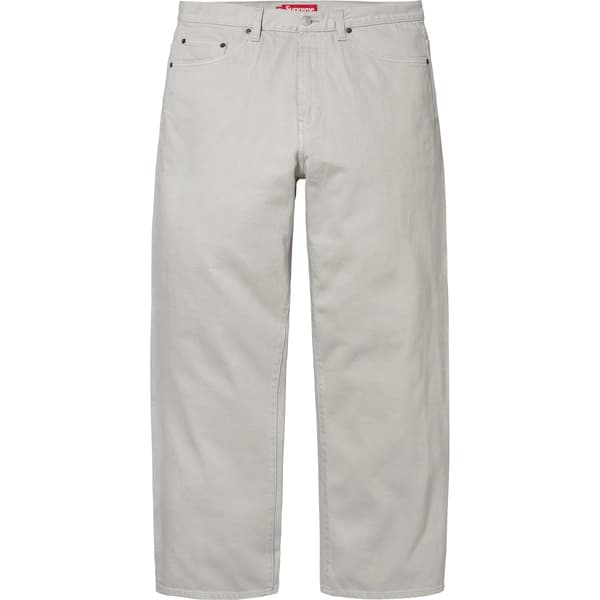 Supreme Baggy Jean - Grey (front)