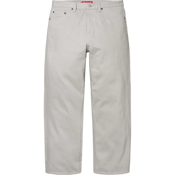Supreme Baggy Jean - Grey (front)