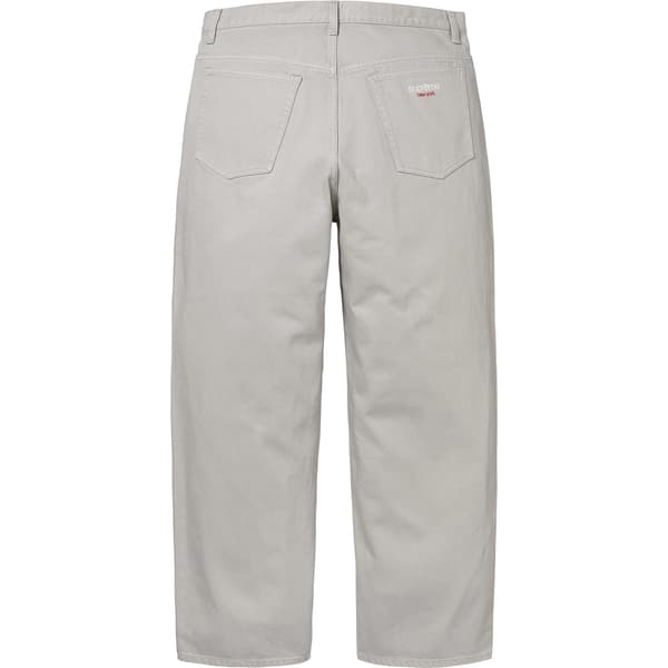 Supreme Baggy Jean - Grey (front)