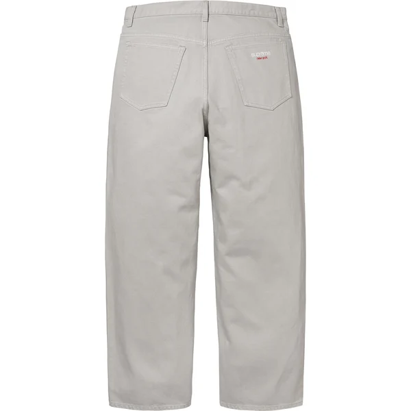 Supreme Baggy Jean - Grey (front)