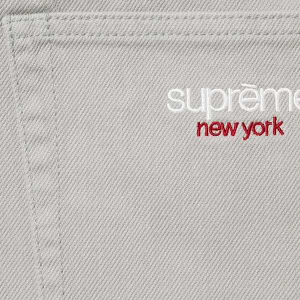 Supreme Baggy Jean - Grey (front)