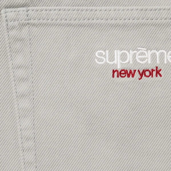 Supreme Baggy Jean - Grey (front)