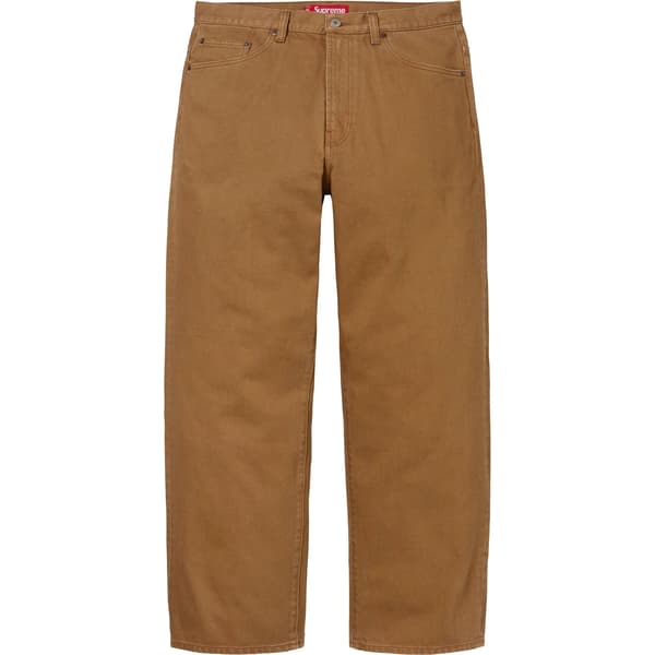 Supreme Baggy Jean - Light Brown (front)
