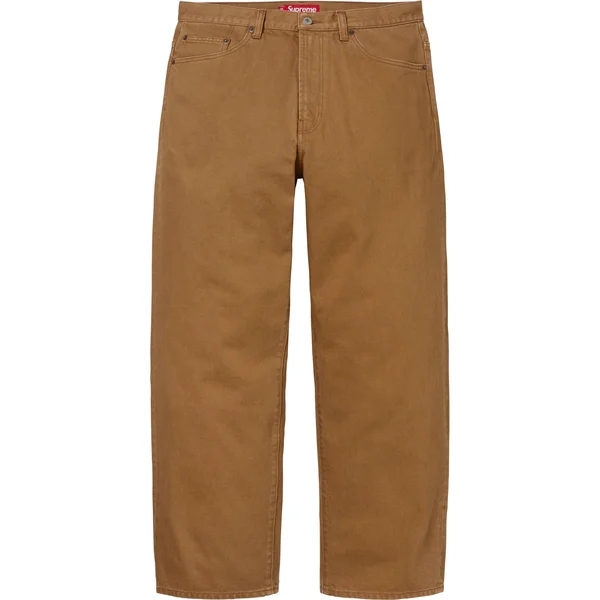 Supreme Baggy Jean - Light Brown (front)