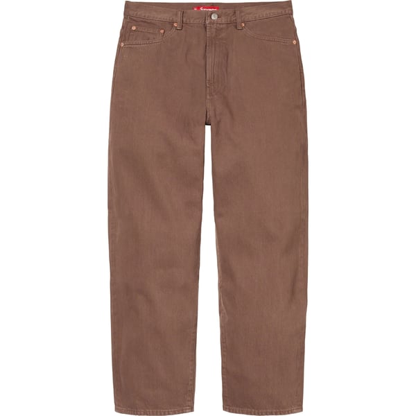 Supreme Baggy Jean - Light Brown (front)