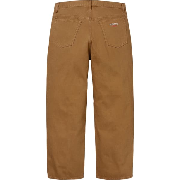 Supreme Baggy Jean - Light Brown (front)