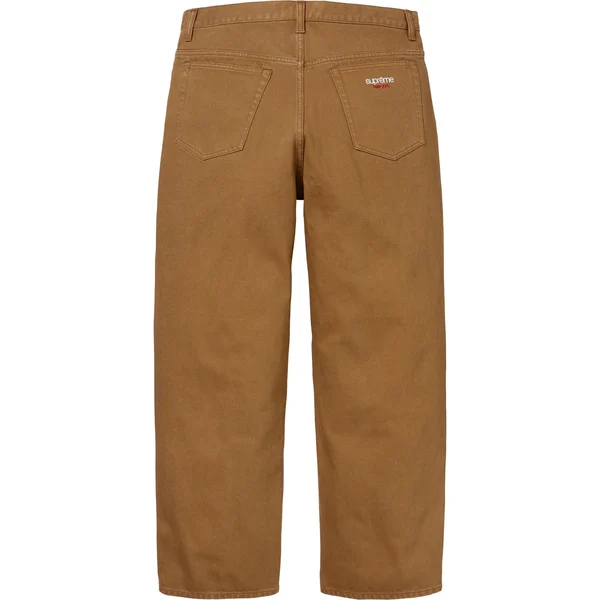 Supreme Baggy Jean - Light Brown (front)