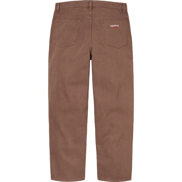 Supreme Baggy Jean - Light Brown (front)