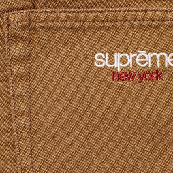 Supreme Baggy Jean - Light Brown (front)
