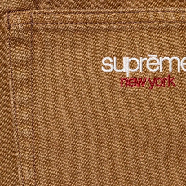 Supreme Baggy Jean - Light Brown (front)