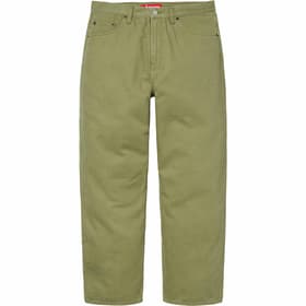 Supreme Baggy Jean Light Olive