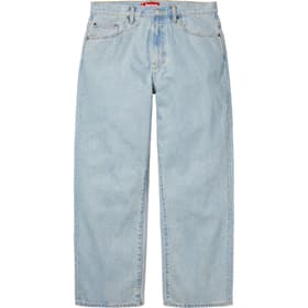 Supreme Baggy Jean Light Washed Indigo
