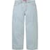 Supreme Baggy Jean - Light Washed Indigo (front)
