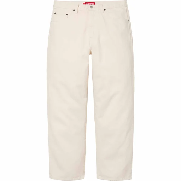 Supreme Baggy Jean - Natural (front)