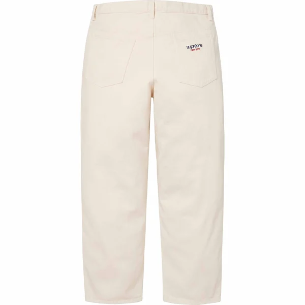 Supreme Baggy Jean - Natural (front)