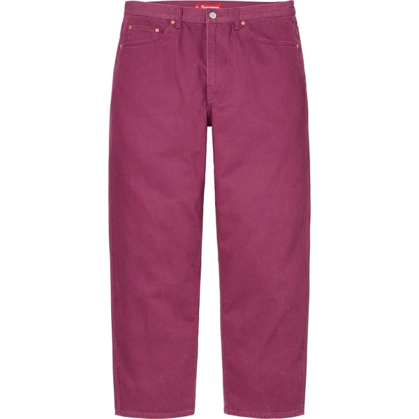 Supreme Baggy Jean - Plum (front)