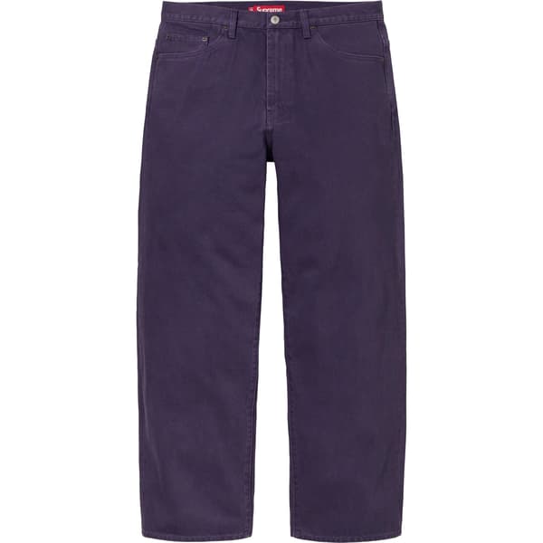 Supreme Baggy Jean - Purple (front)