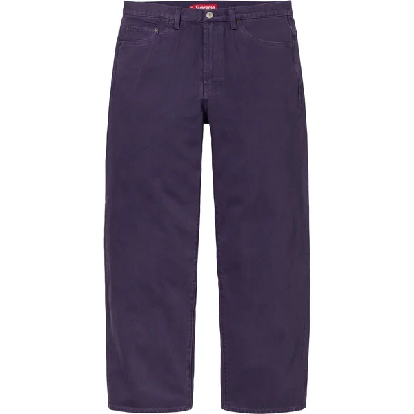 Supreme Baggy Jean - Purple (front)