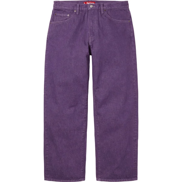 Supreme Baggy Jean - Purple (front)