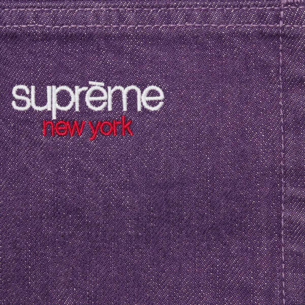 Supreme Baggy Jean - Purple (front)