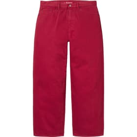 Supreme Baggy Jean Red