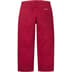 Supreme Baggy Jean - Red (front)