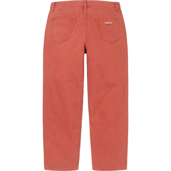 Supreme Baggy Jean - Rust (front)