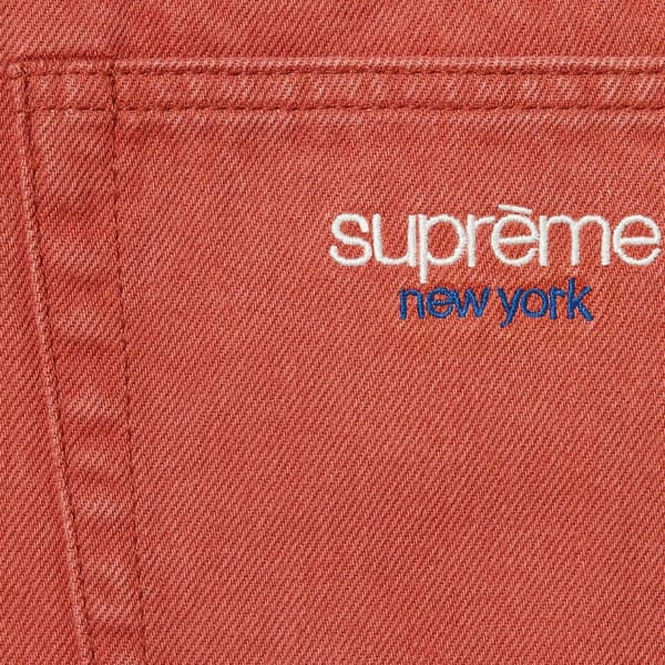 Supreme Baggy Jean - Rust (front)