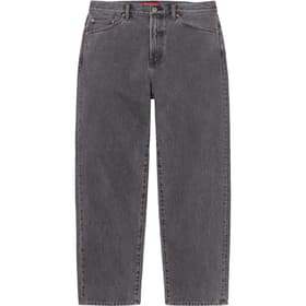 Supreme Baggy Jean Washed Black