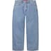 Supreme Baggy Jean - Washed Indigo (front)
