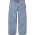 Supreme Baggy Jean - Washed Indigo (front)
