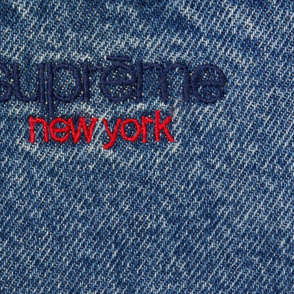 Supreme Baggy Jean - Washed Indigo (front)