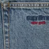 Supreme Baggy Jean - Washed Indigo (front)