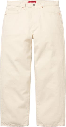 Supreme Baggy Selvedge Jean Natural