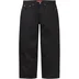 Supreme Baggy Selvedge Jean - Rigid Black (front)