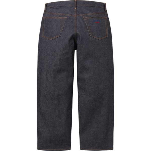 Supreme Baggy Selvedge Jean - Rigid Indigo (front)
